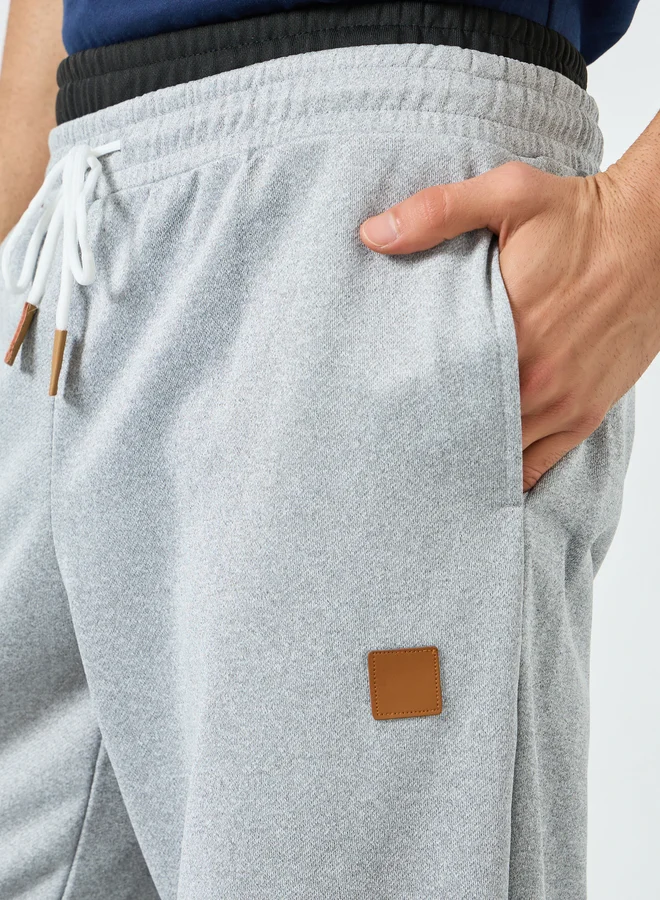 تايك تو Men Grey Relaxed Fit Joggers